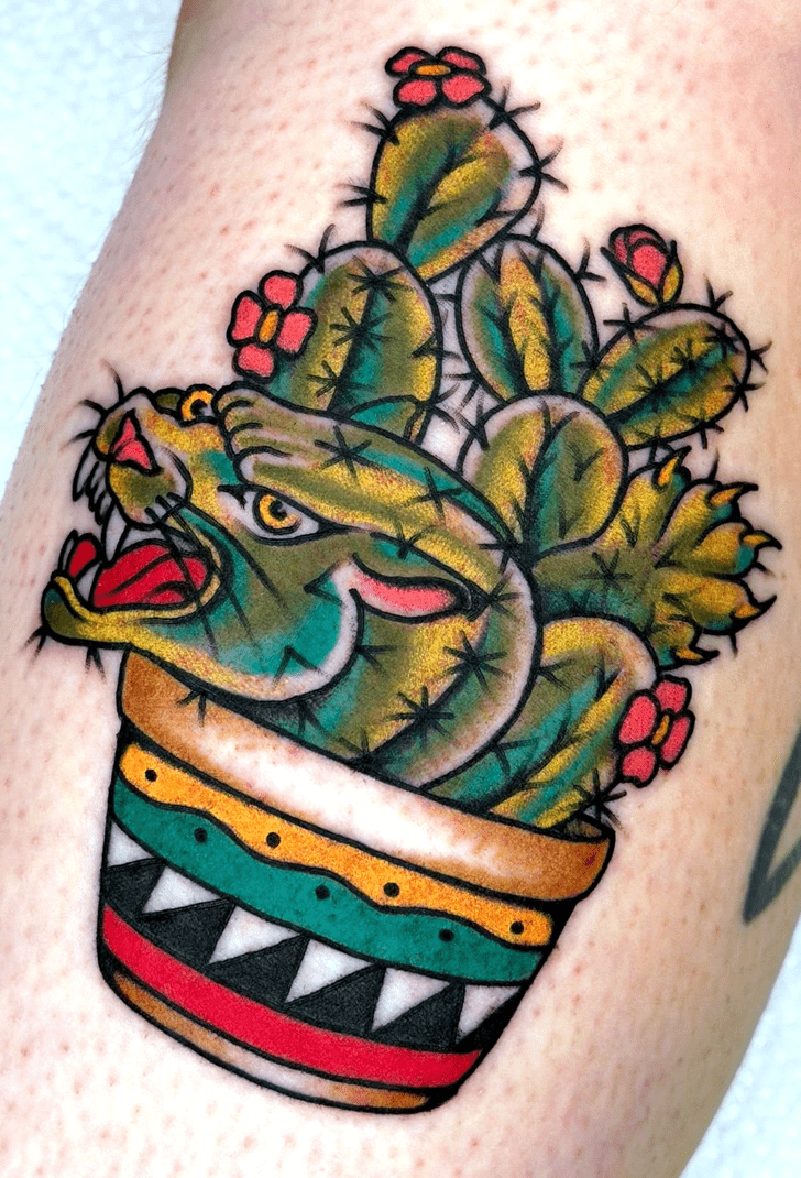 Cactus Tattoo Figure