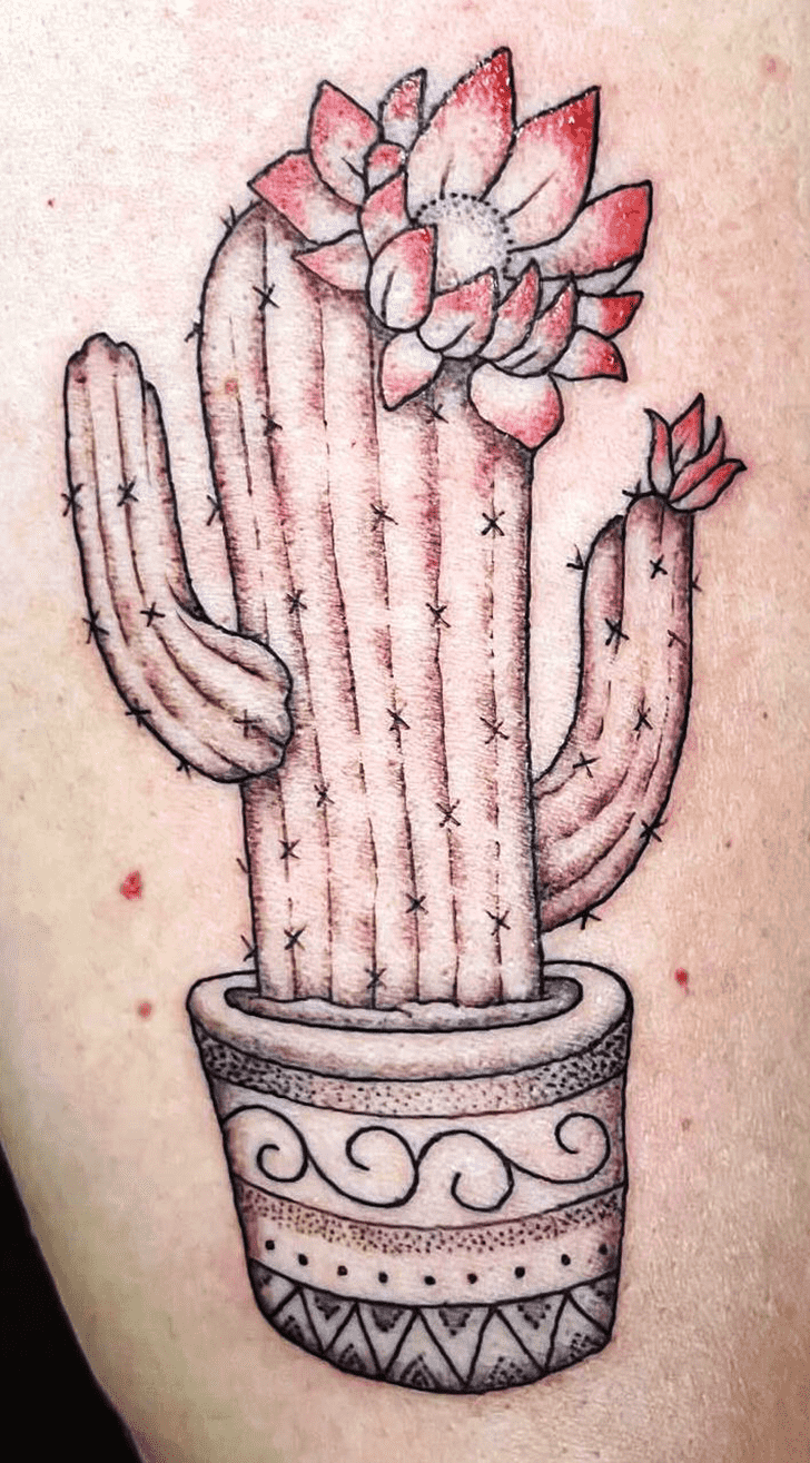 Cactus Tattoo Shot