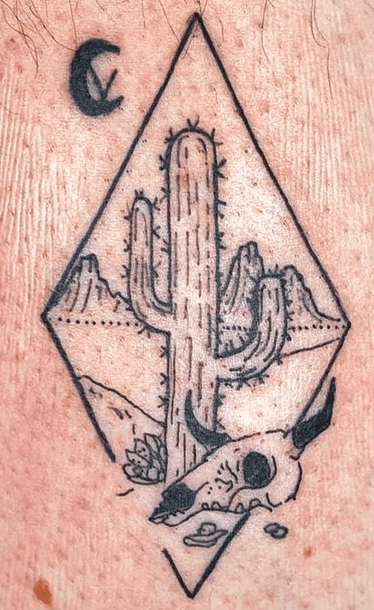 Cactus Tattoo Ink