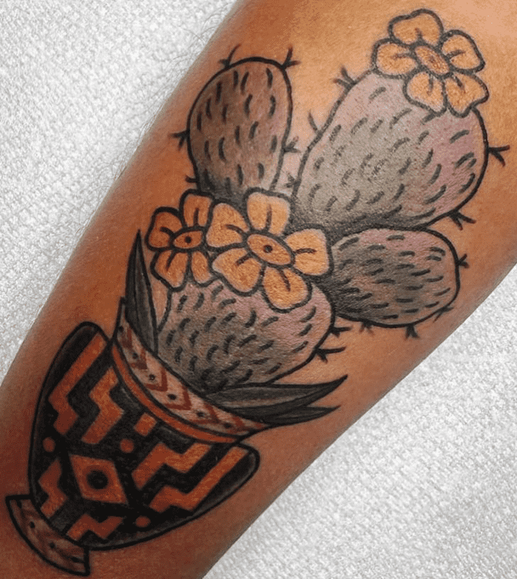 Cactus Tattoo Shot