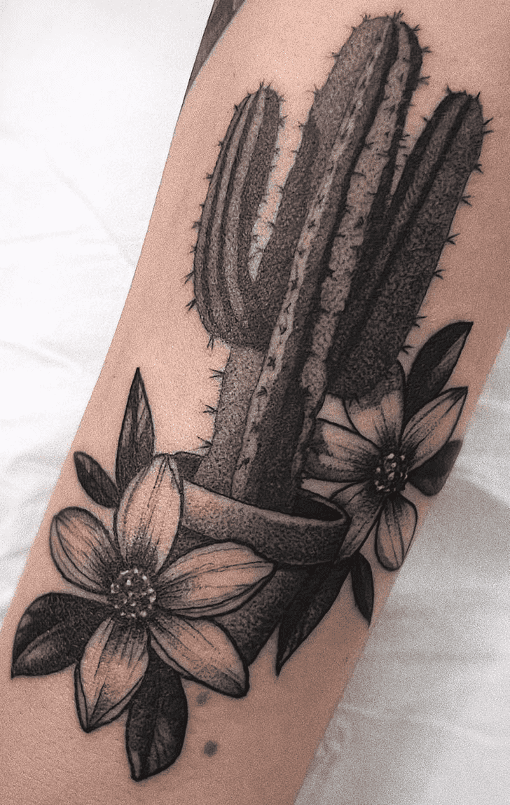 Cactus Tattoo Design Image