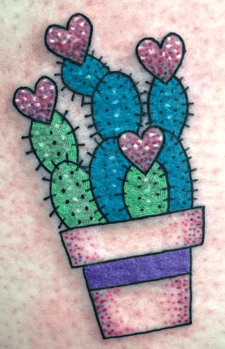 Cactus Tattoo Portrait