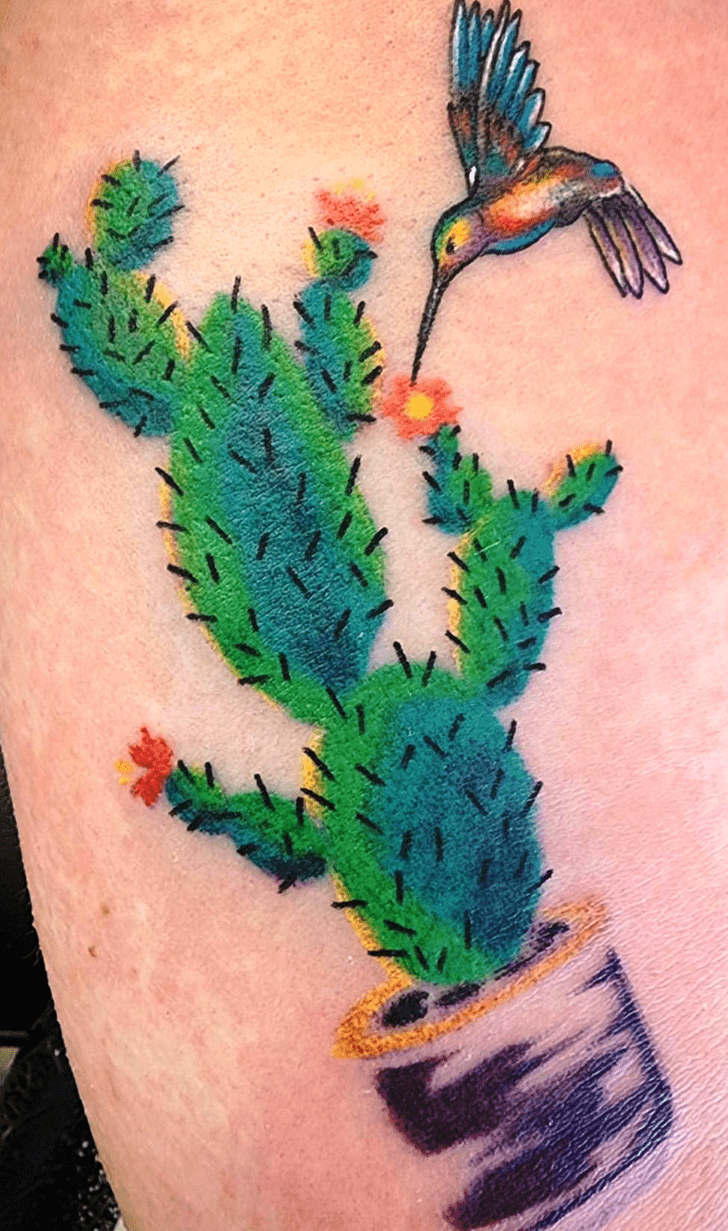 Cactus Tattoo Photograph