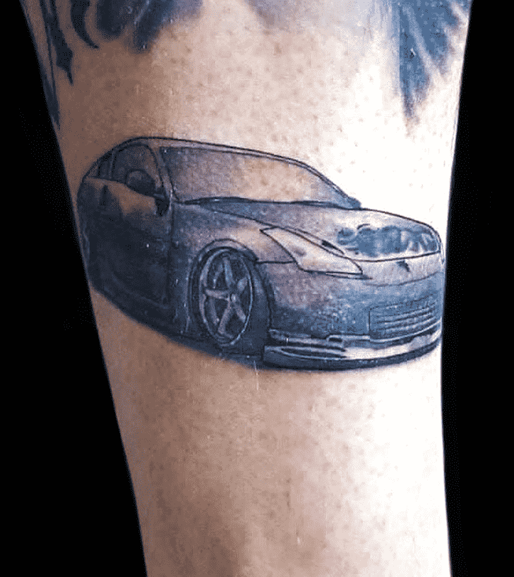 Car Tattoo Design Image