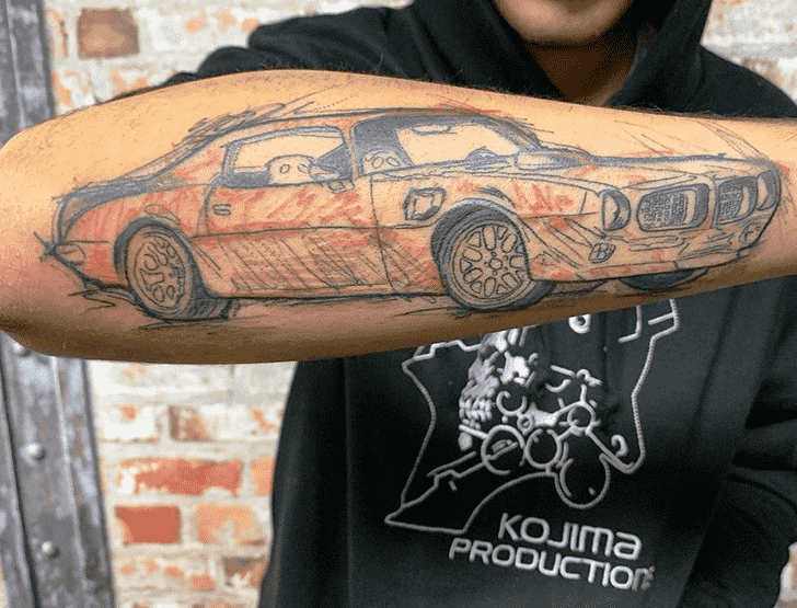 Car Tattoo Figure