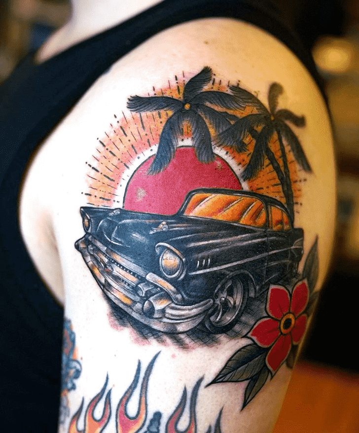 Car Tattoo Figure