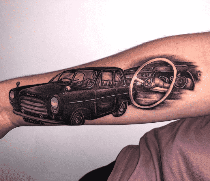 Car Tattoo Photos