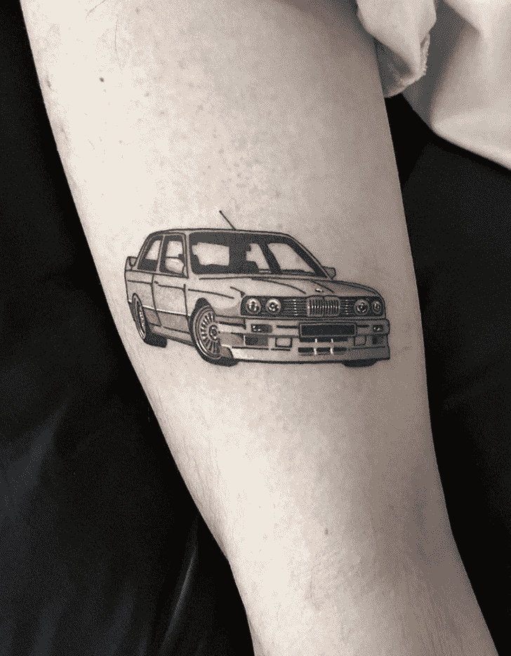 Car Tattoo Figure