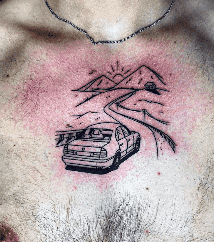 Car Tattoo Shot