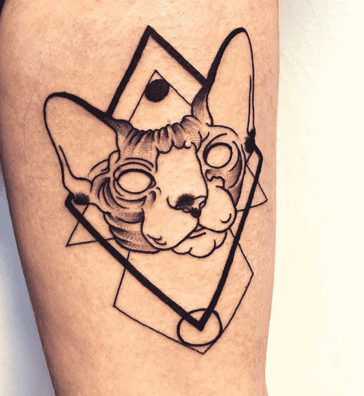 Cat Tattoo Portrait