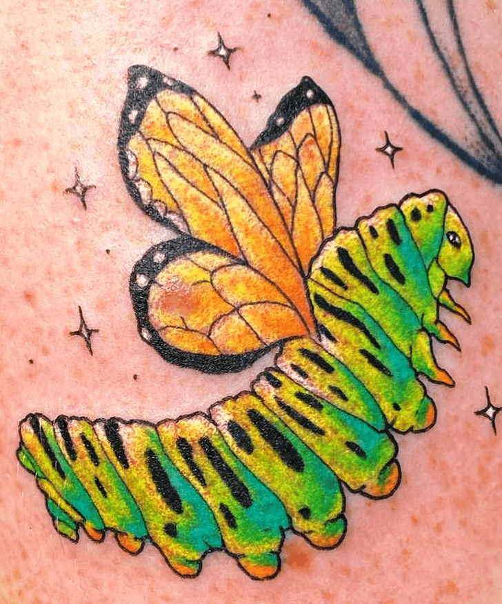 Caterpillar Tattoo Photos