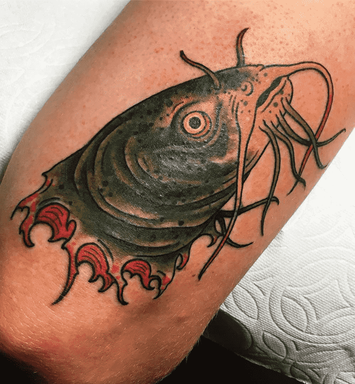 Catfish Tattoo Portrait