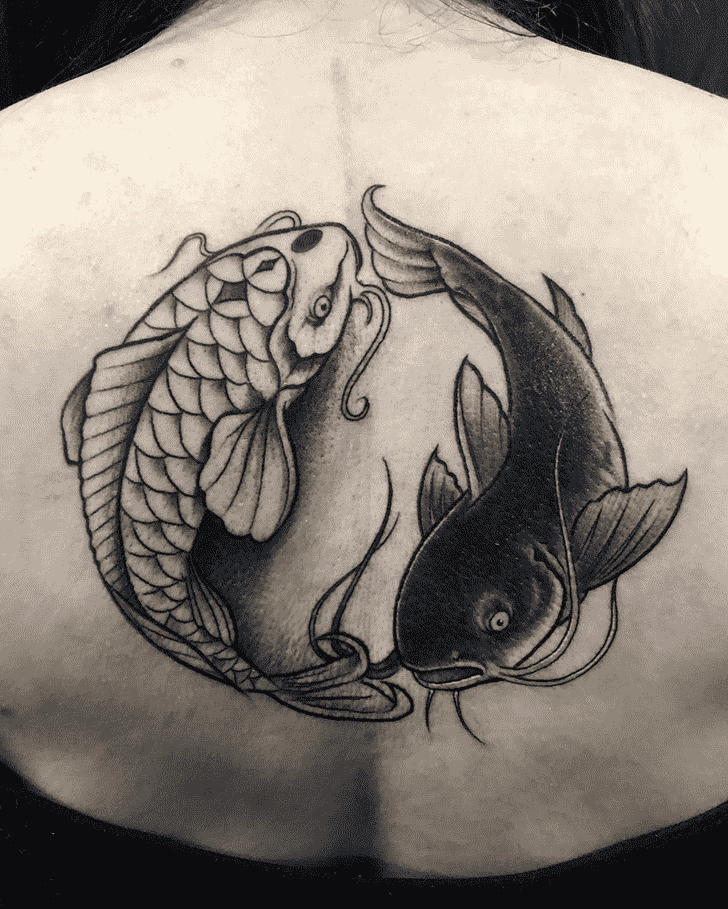 Catfish Tattoo Photograph