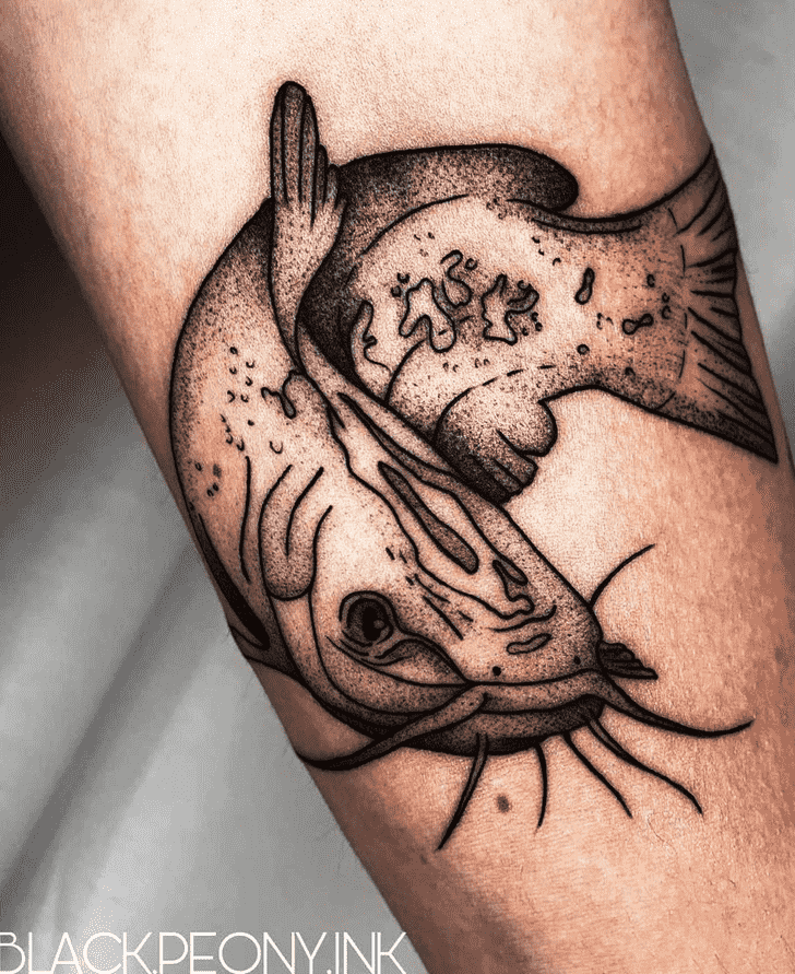 Catfish Tattoo Photograph