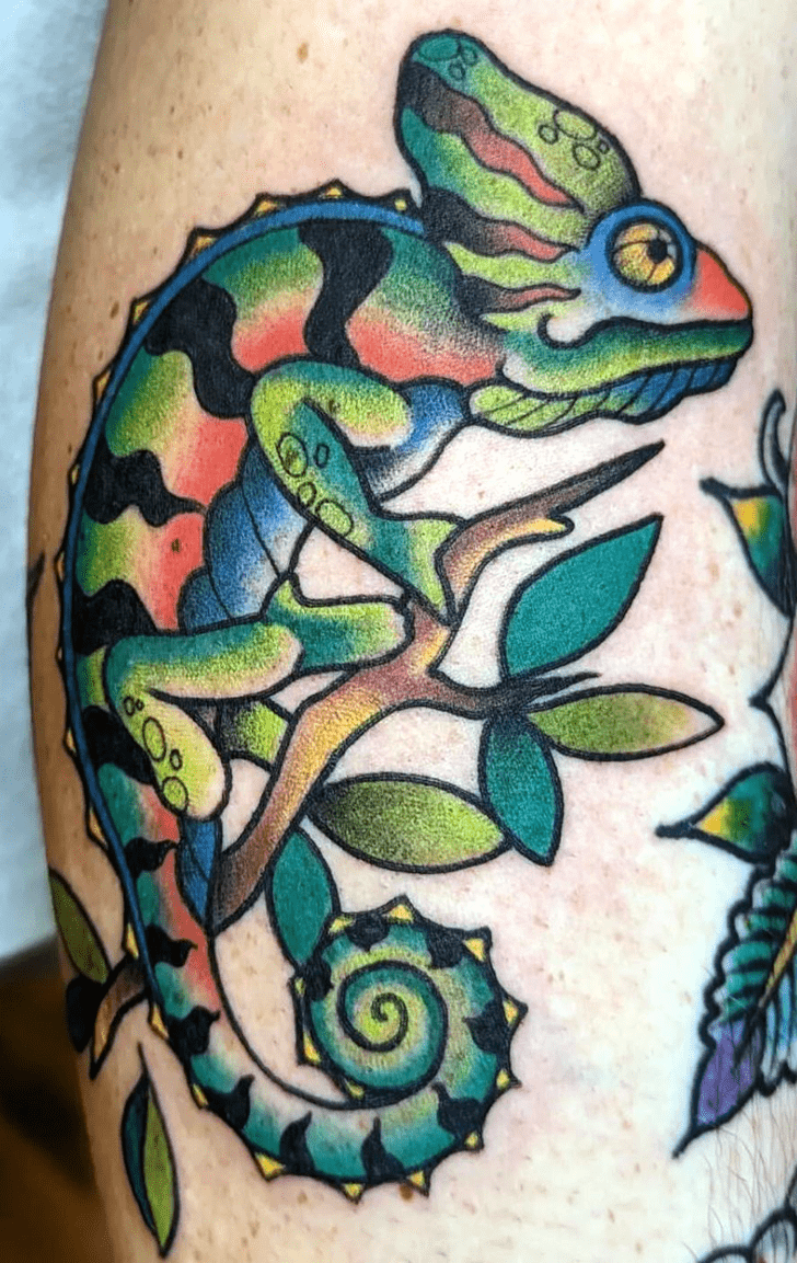 Chameleon Tattoo Snapshot