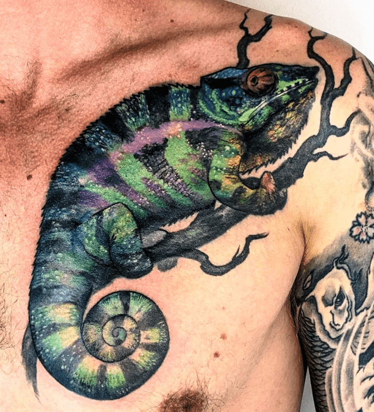 Chameleon Tattoo Ink