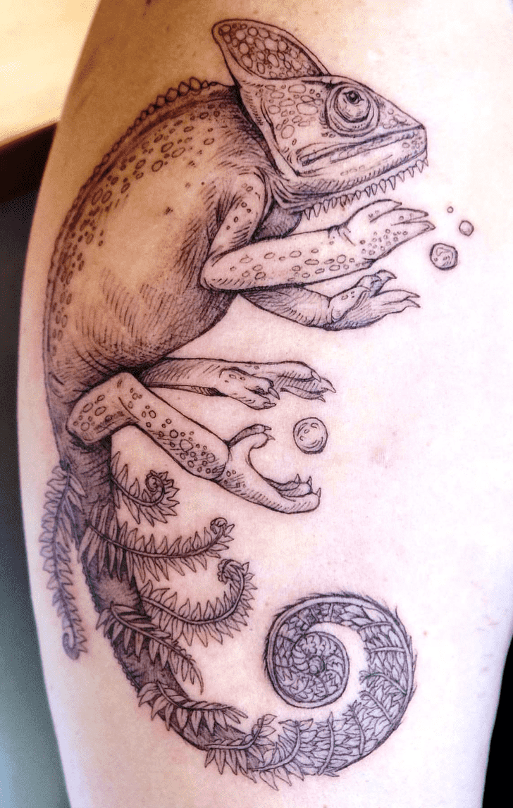 Chameleon Tattoo Ink