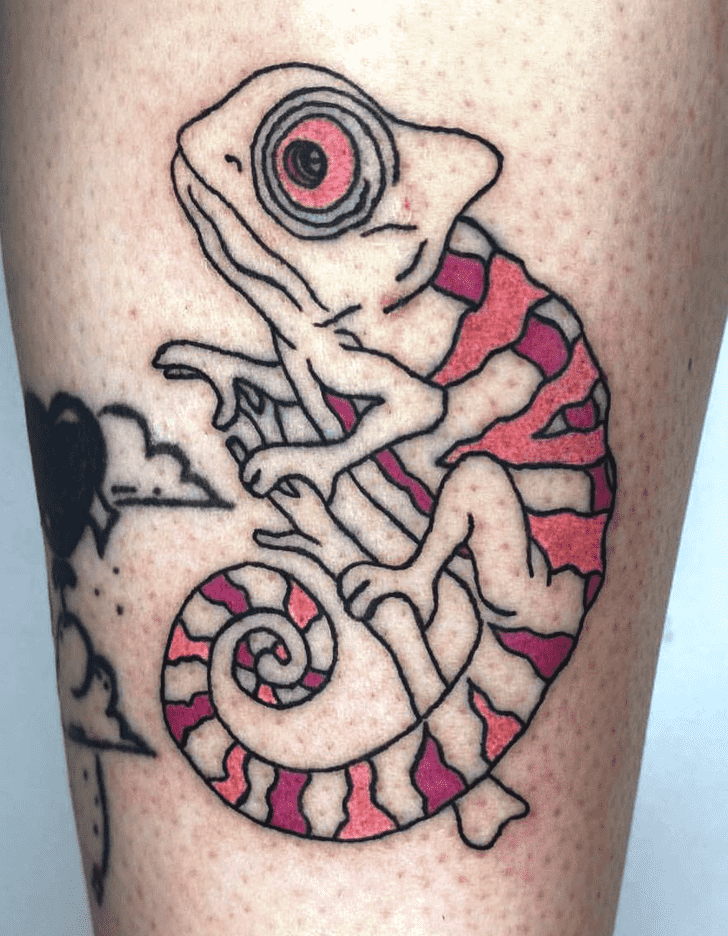 Chameleon Tattoo Snapshot