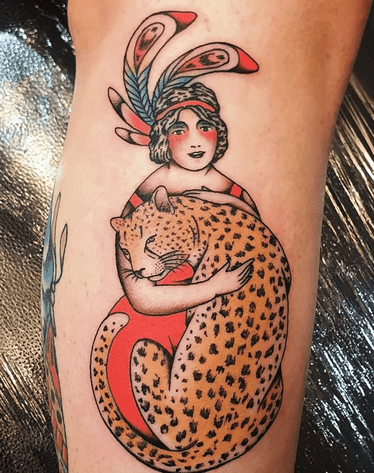 Cheetah Tattoo Photograph