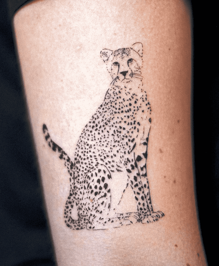 Cheetah Tattoo Ink