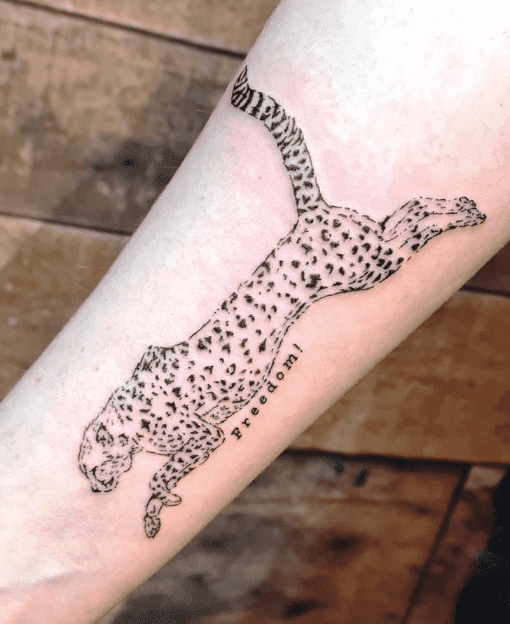 Cheetah Tattoo Picture
