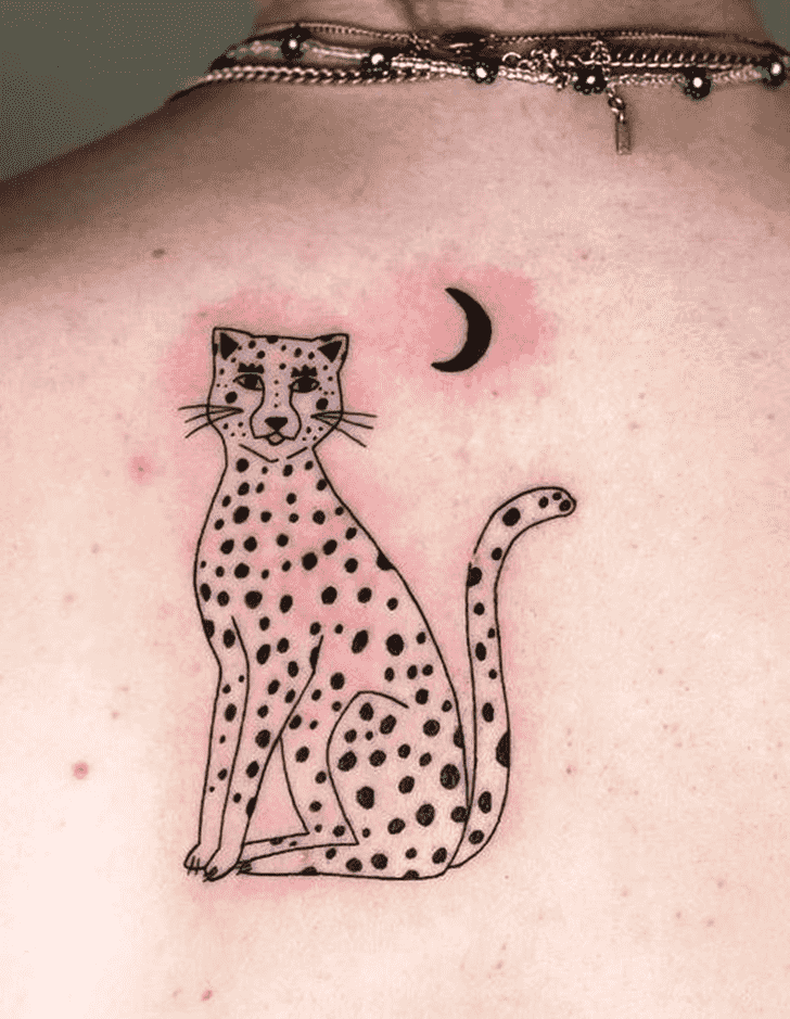 Cheetah Tattoo Photograph