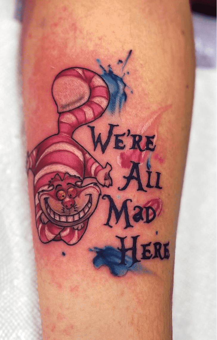 Cheshire Cat Tattoo Photograph