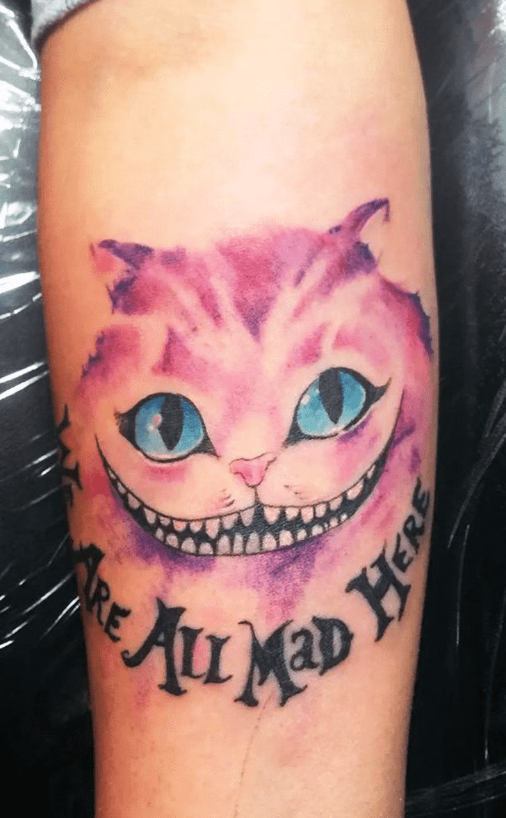 Cheshire Cat Tattoo Design Image