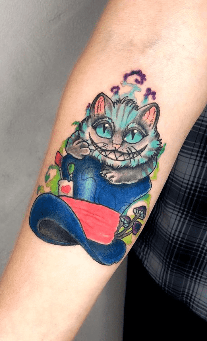 Cheshire Cat Tattoo Shot