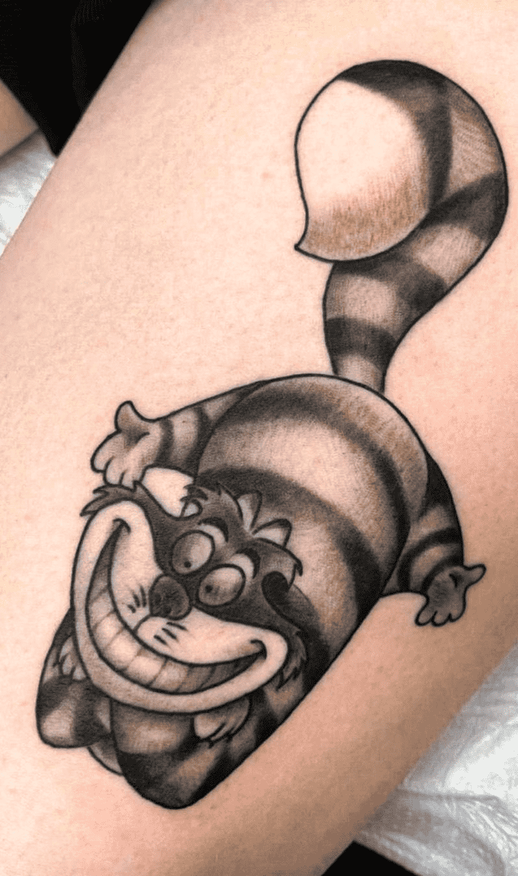 Cheshire Cat Tattoo Shot