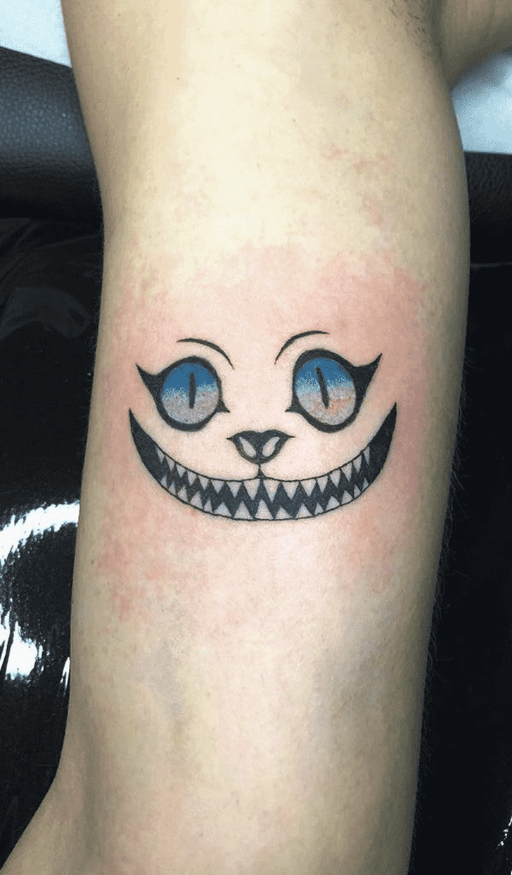 Cheshire Cat Tattoo Snapshot