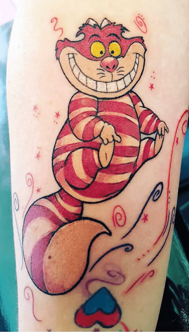 Cheshire Cat Tattoo Portrait