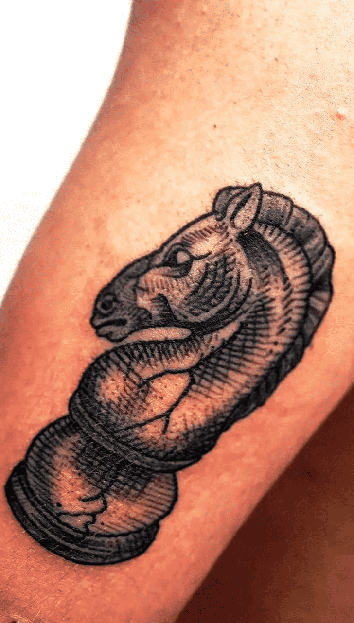 Chess Tattoo Figure