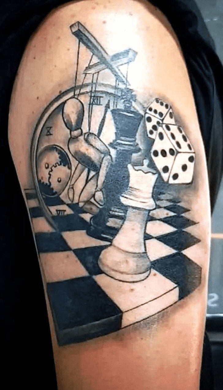 Chess Tattoo Photograph