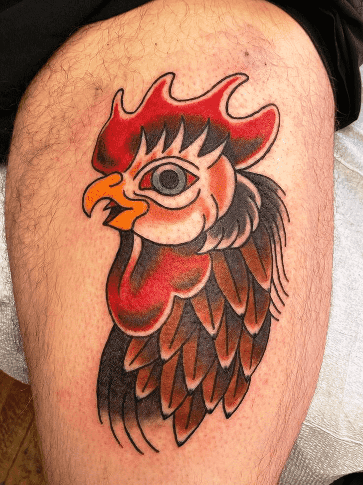 Chicken Tattoo Photo