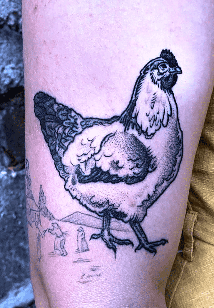 Chicken Tattoo Photos