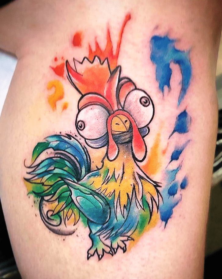 Chicken Tattoo Ink