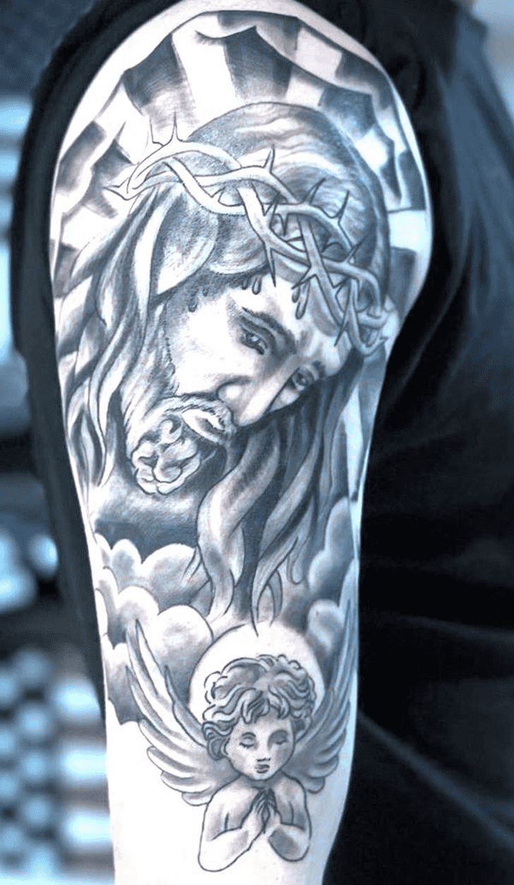 Christian Tattoo Figure