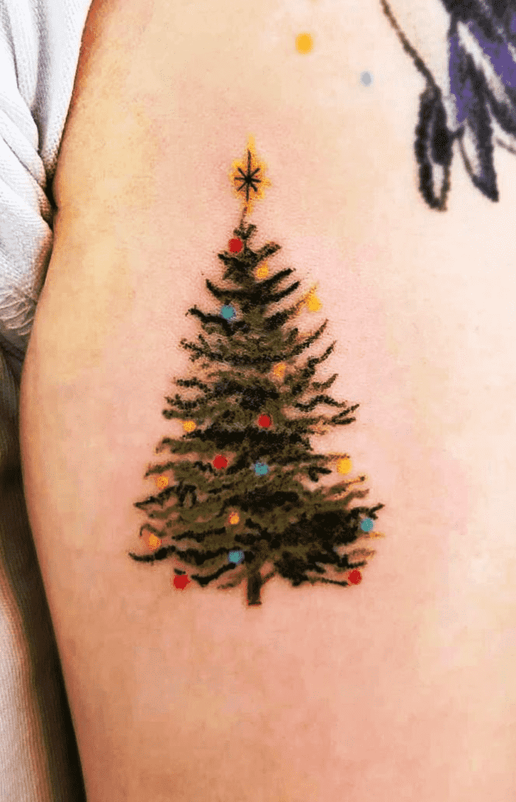 Christmas Tattoo Figure