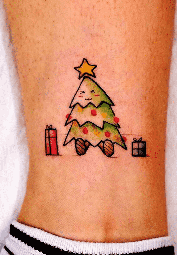 Christmas Tattoo Photograph