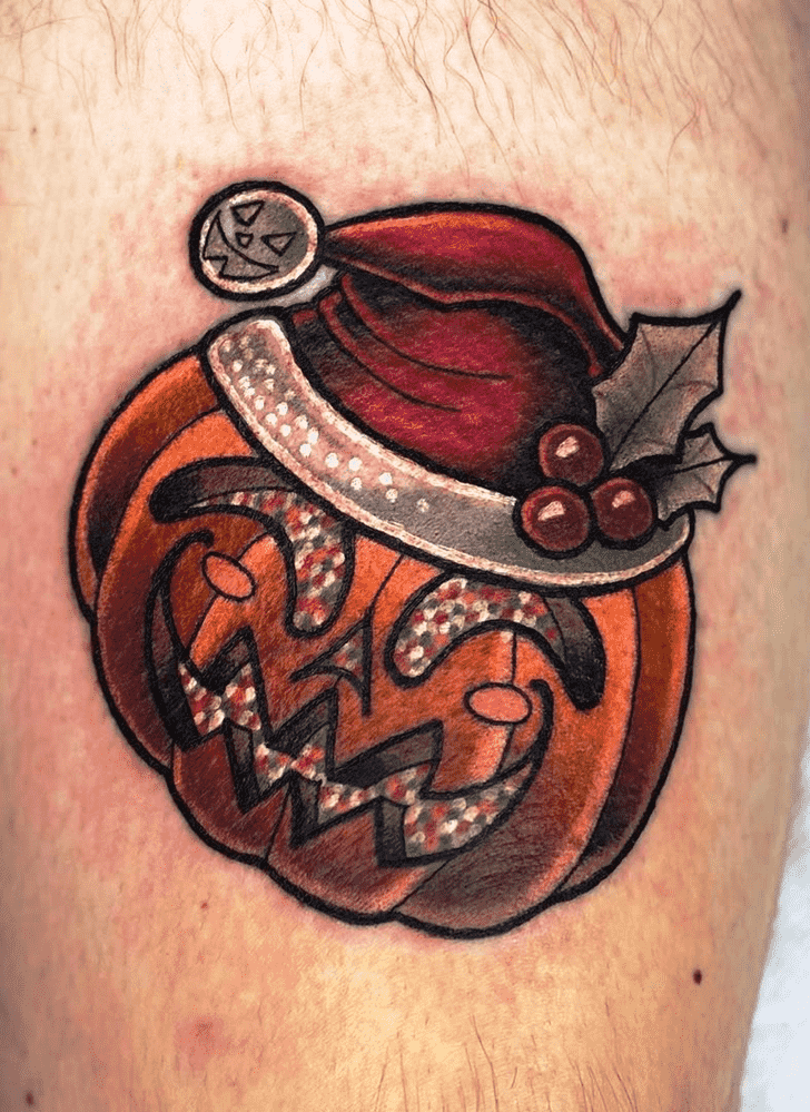 Christmas Tattoo Design Image