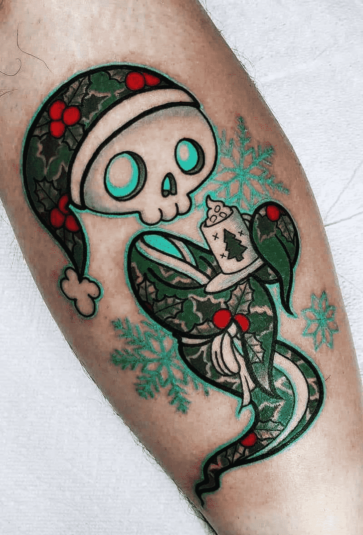 Christmas Tattoo Figure