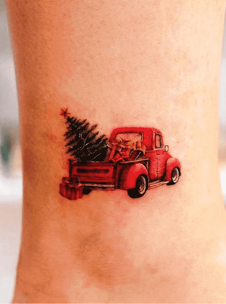 Christmas Tattoo Shot