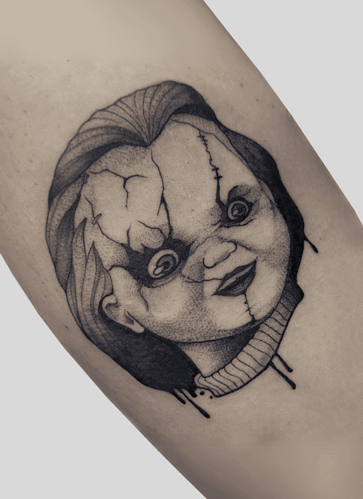 Chucky Tattoo Figure