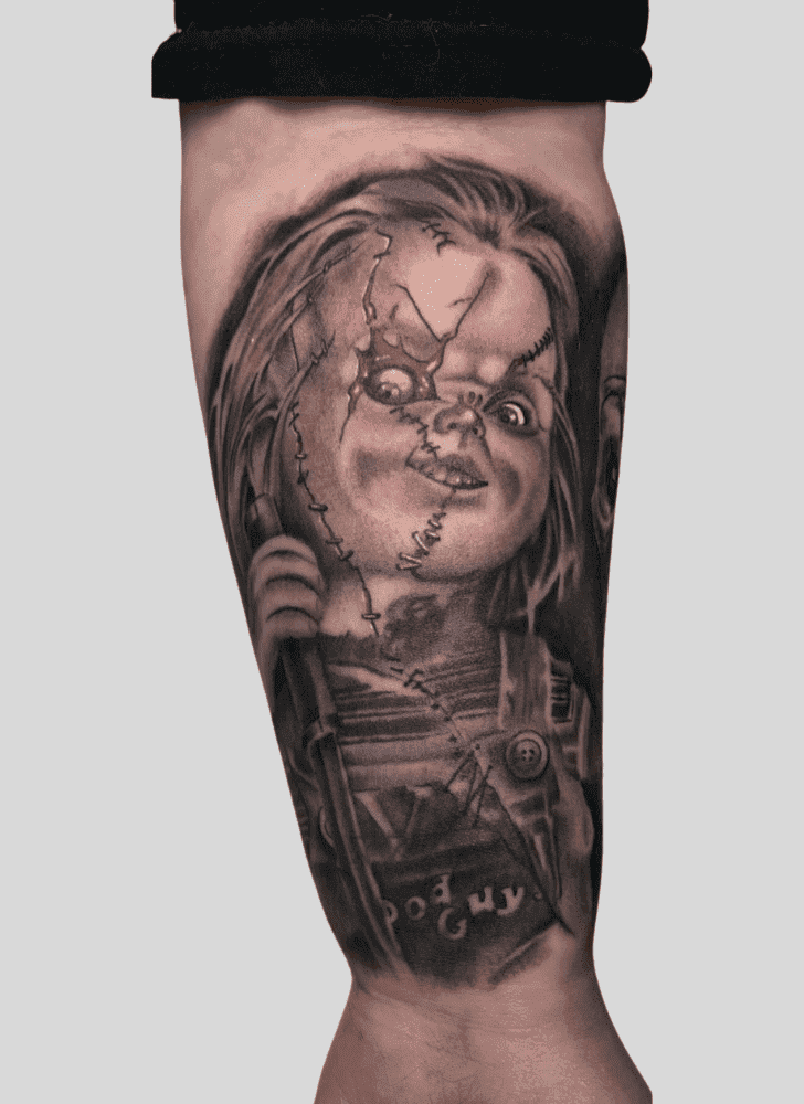 Chucky Tattoo Photograph