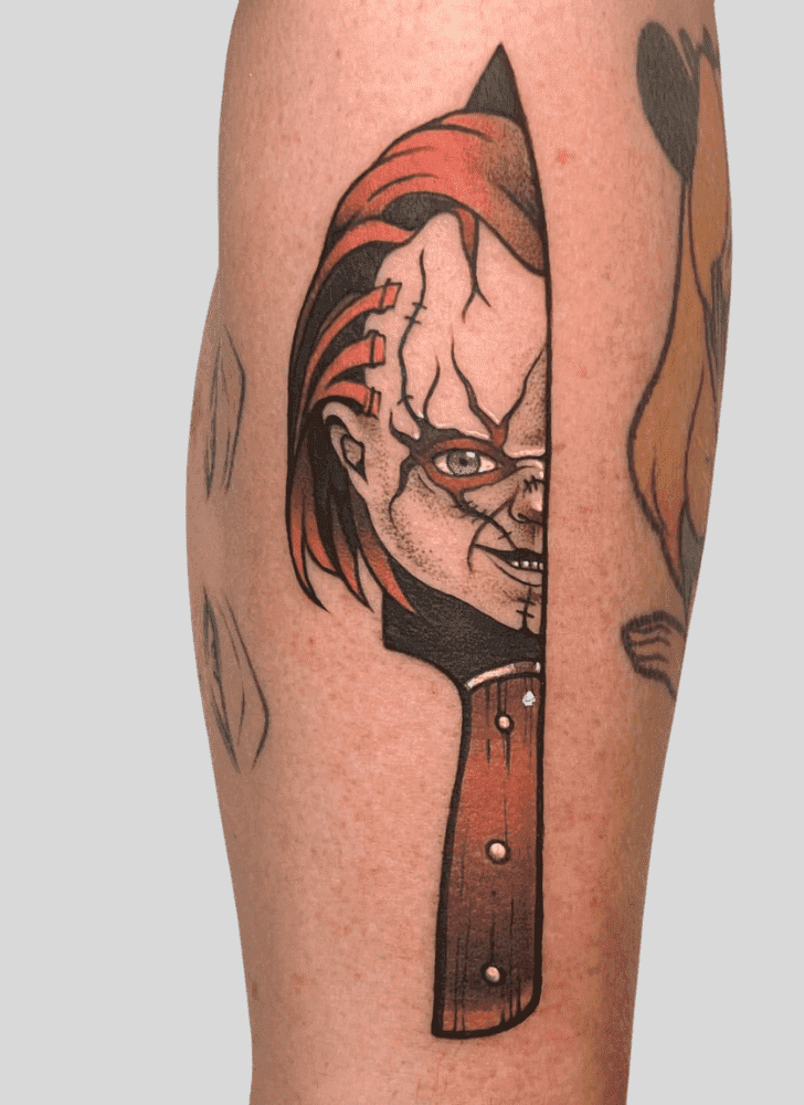 Chucky Tattoo Snapshot