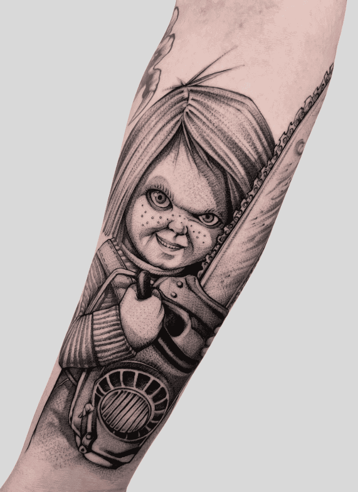 Chucky Tattoo Design Image