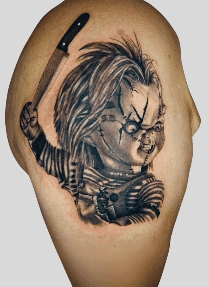 Chucky Tattoo Photograph