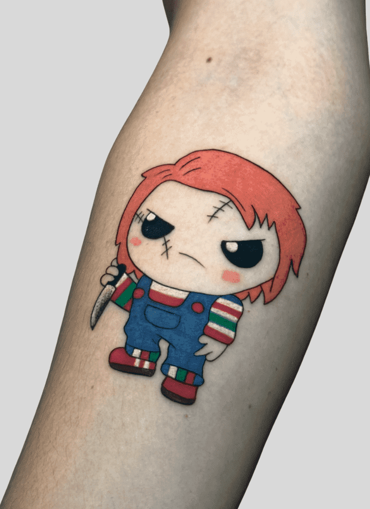 Chucky Tattoo Portrait