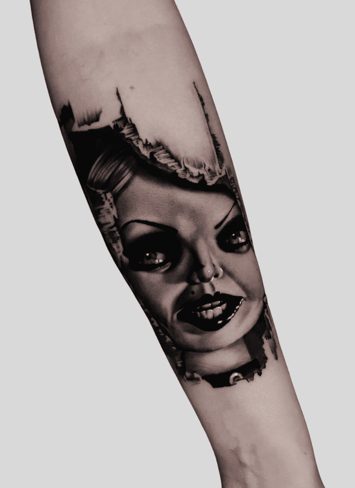 Chucky Tattoo Snapshot